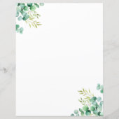 Eukalyptus Greenerery Stationery Paper (Vorderseite)