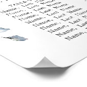 Eukalyptus Greenerity 8 Tische Hochzeitsfeier Poster (Ecke)