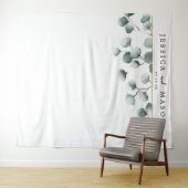 Eukalyptus Greenerity Backdrop Foto Stand Wandteppich (Beispiel (Horizontal))