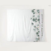 Eukalyptus Greenerity Backdrop Foto Stand Wandteppich (Vorderseite (Horizontal))