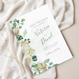 Eukalyptus Greenerity Blätter Elegante Hochzeit de Save The Date