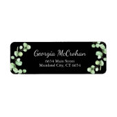 Eukalyptus Greenerity-Blätter Rücksendeadresse (Vorne)