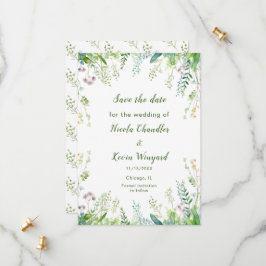 Eukalyptus Greenerity Blätter Wedding Save The Date