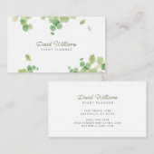 Eukalyptus Greenerity Business Card Visitenkarte (Vorne/Hinten)