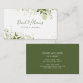 Eukalyptus Greenerity Business Card Visitenkarte (Vorne/Hinten)