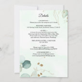 Eukalyptus Greenerity Einladung (Rückseite)