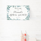 Eukalyptus Greenerity Frame Green Dusche Willkomme Banner (InSitu)