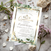 Eukalyptus Greenerity Frame Wine Quinceanera Einladung