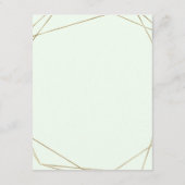 Eukalyptus Greenerity Gästebuch Begleitkarte (Rückseite)