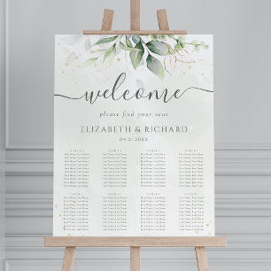 Eukalyptus Greenerity Hochzeitstabelle Poster