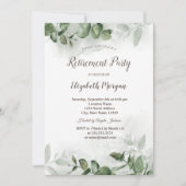 Eukalyptus Greenerity Retirement Einladung (Vorderseite)