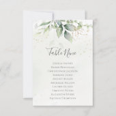 Eukalyptus Greenerity Seating Chart Plan (Vorderseite)