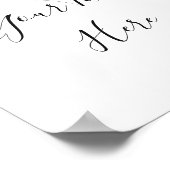 Eukalyptus Greenerity Sign Poster (Ecke)