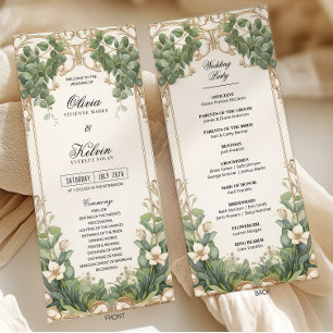 Eukalyptus Greenerity und Goldene Hochzeit Programm