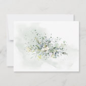 Eukalyptus Greenerity Wedding Details Beilage Kart Einladung (Rückseite)