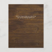 Eukalyptus Greenerity Wedding Flyer (Hinten)