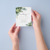 Eukalyptus Greenerity Wedding Flyer (Gruppe)