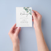 Eukalyptus Greenerity Wedding Flyer (Gruppe)