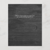 Eukalyptus Greenerity Wedding Flyer (Hinten)