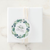 Eukalyptus Greenerity Wedding Geschenkanhänger (Beispiel)