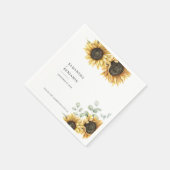Eukalyptus Greenerity Wedding Serviette (Ecke)