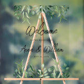 Eukalyptus Greenerity Wedding Welcome Acrylschild (Neutral)