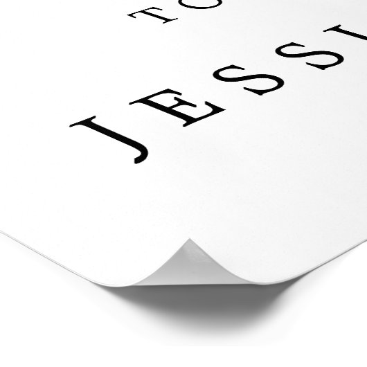 Eukalyptus Greenerity Wedding Welcome Sign mit Fot Poster (Ecke)