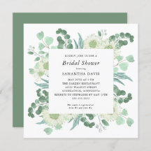 Eukalyptus Greenery and Blossoms Brautparty