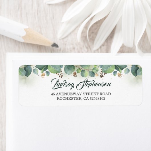 Eukalyptus Greenery and Gold Wedding (Insitu)