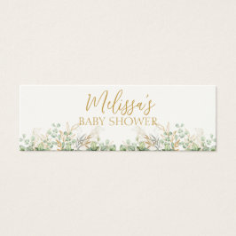 Eukalyptus Greenery Baby Duwer Diaper Raffle