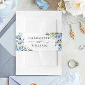 Eukalyptus Greenery Bloral Wedding Einladungsbanderole