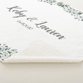 Eukalyptus Greenery Blumengeschichte Sherpadecke (3/4)