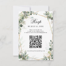Eukalyptus Greenery Botanical Geometric Wedding RS