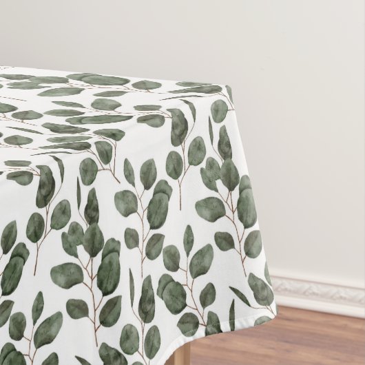 Eukalyptus Greenery Botanical Trendy Green Tischdecke (Beispiel)