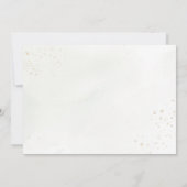 Eukalyptus Greenery Botanische Probe Abendessen Einladung (Rückseite)