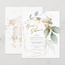 Eukalyptus Greenery Brautparty Card