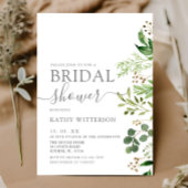 Eukalyptus Greenery Brautparty Einladung