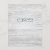 Eukalyptus Greenery Brautparty Einladung (Rückseite)