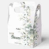 Eukalyptus Greenery Brautparty Favor Box Geschenkschachtel (Geöffnet)