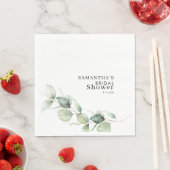 Eukalyptus Greenery Brautparty Paper Serviette (Beispiel)