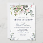 Eukalyptus Greenery BRIDAL LUNCHEON Einladung (Vorderseite)