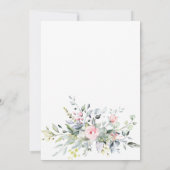 Eukalyptus Greenery BRIDAL LUNCHEON Einladung (Rückseite)