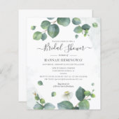 Eukalyptus Greenery Budget Elegantes Brautparty (Vorne/Hinten)