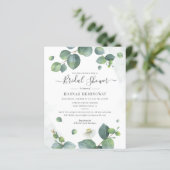 Eukalyptus Greenery Budget Elegantes Brautparty (Stehend Vorderseite)