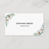 Eukalyptus Greenery Business Card Visitenkarte (Vorderseite)