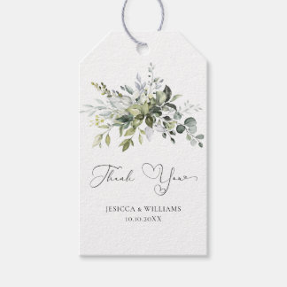 Eukalyptus Greenery Classic Geschenkanhänger