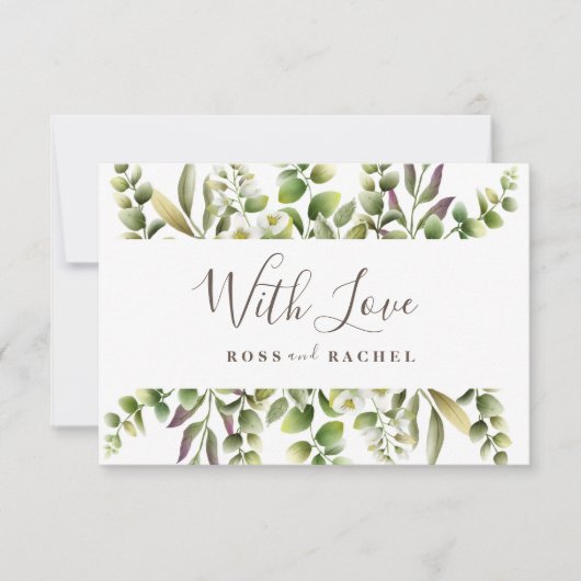 Eukalyptus Greenery Elegant (Vorderseite)