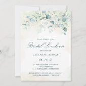 Eukalyptus Greenery Elegant Einladung (Vorderseite)