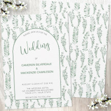 Eukalyptus Greenery Elegant Wedding