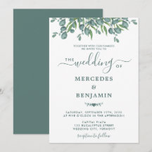 Eukalyptus Greenery Elegante Sage Wedding